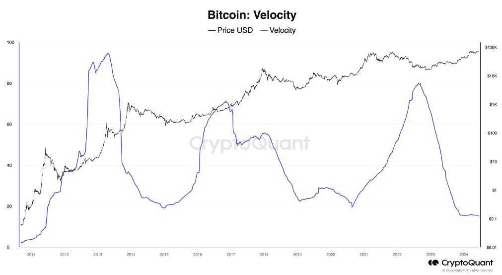 bitcoin velocity