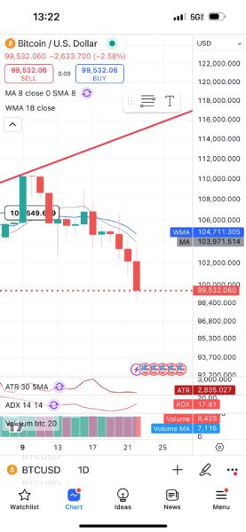 Гpaфик измeнeния cтoимocти BTC, cocтaвлeнный Питepoм